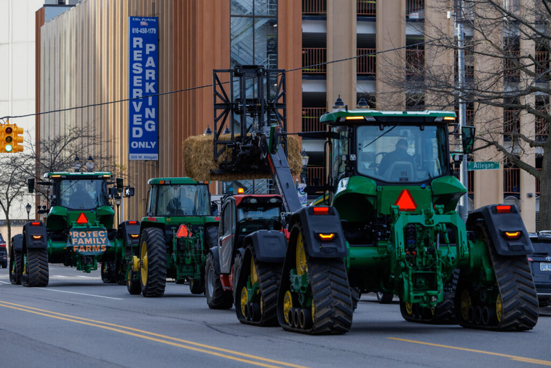 Whitmer temporarily suspends penalties for farmers and loggers using dyed diesel on the highway