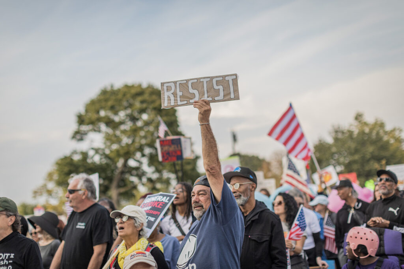 Michigan No Kings rallies aim to translate protest energy into early voting push