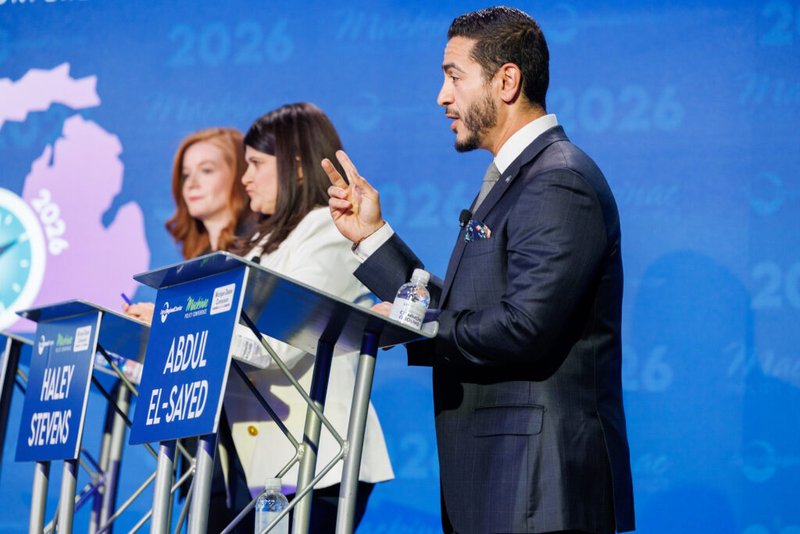U.S. Senate debate at Mackinac Policy Conference exposes deeper debate over who gets heard