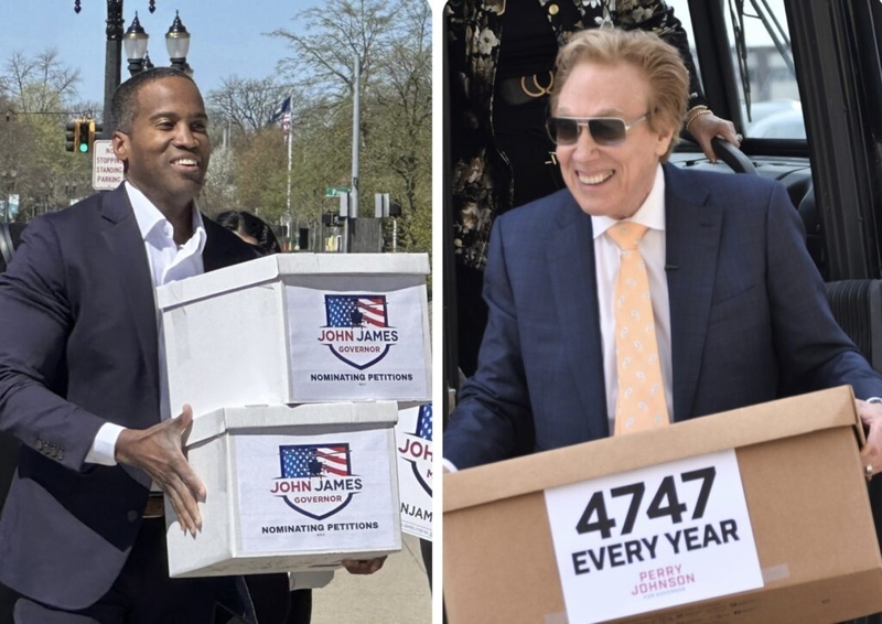 James and Johnson remain on ballot for governor, while canvassers reject Smith and Rebandt