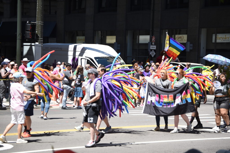 Candidates, community groups and corporations show their rainbow colors at Motor City Pride parade