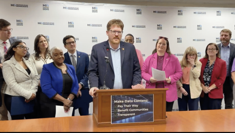 Michigan House Democrats pitch transparency, community benefit requirements for data centers