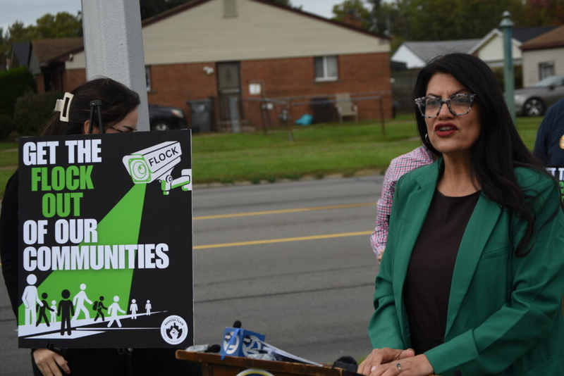 Tlaib unveils bill to prohibit use of federal funding for Flock, other automated surveillance tech