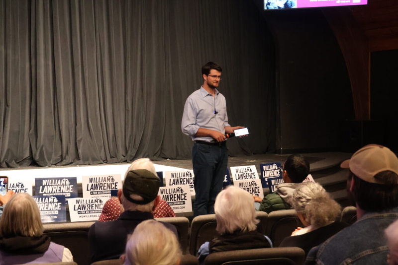 Calling into Lawrence town hall, Bernie Sanders offers support for swing district candidate