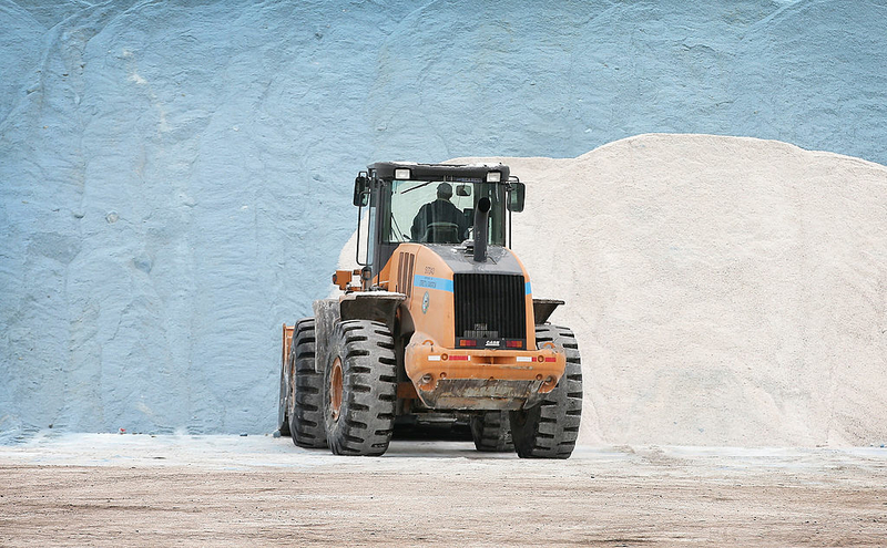 A year’s worth of Minnesota road salt, visualized