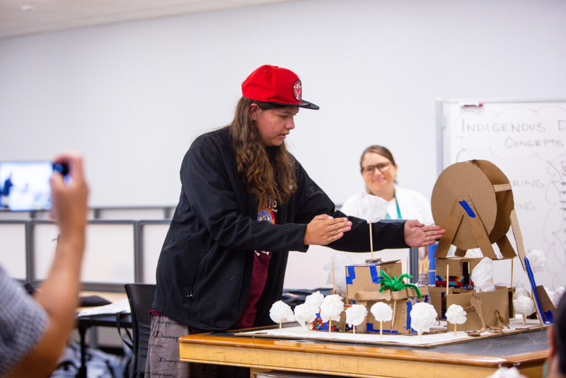 Indigenous Design Camp builds up future architects