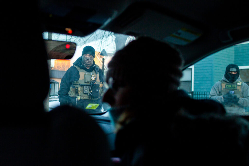 In the car with the Minneapolis community patrols working to disrupt ICE operations