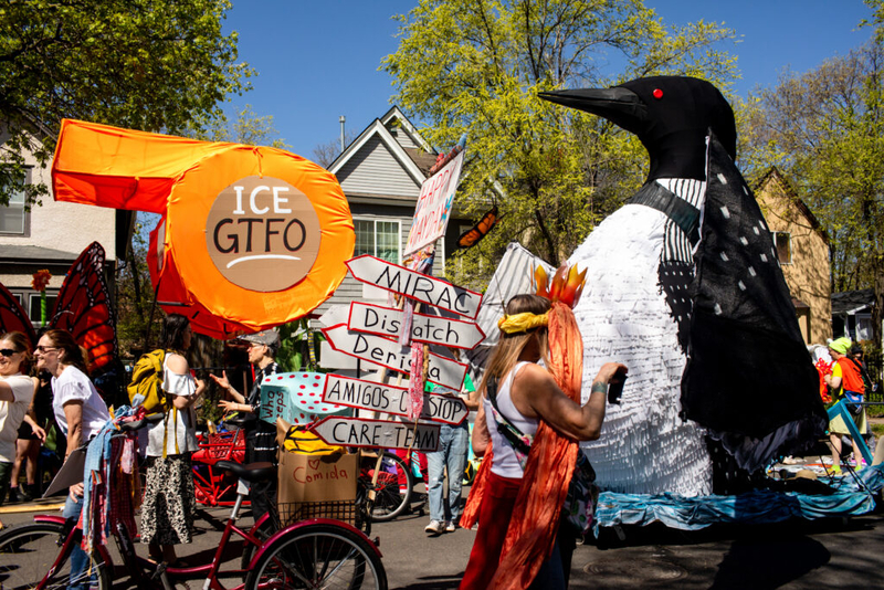 Melting ICE and welcoming spring at the 51st Mayday parade