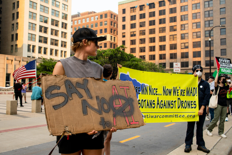 Protesters condemn proposed Minneapolis drone contract over surveillance concerns