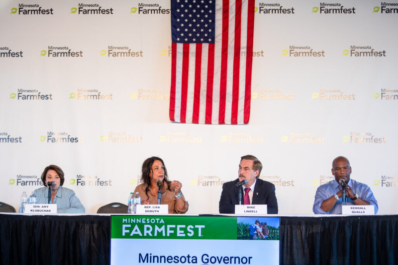 Minnesota’s candidates for governor make their case to farmers, ag industry pros