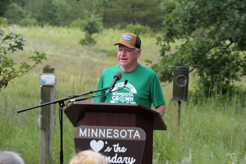 Gov. Tim Walz signs executive order banning nonferrous mining near Boundary Waters