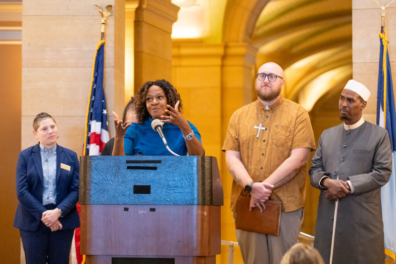 Faith leaders gather at Capitol to announce protection of free, fair election