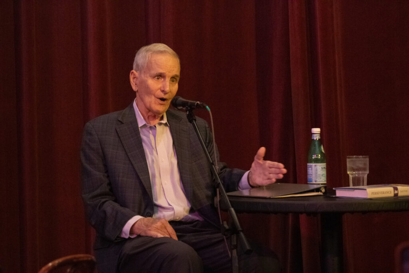 Takeaways from former Gov. Mark Dayton’s book stop in Northfield