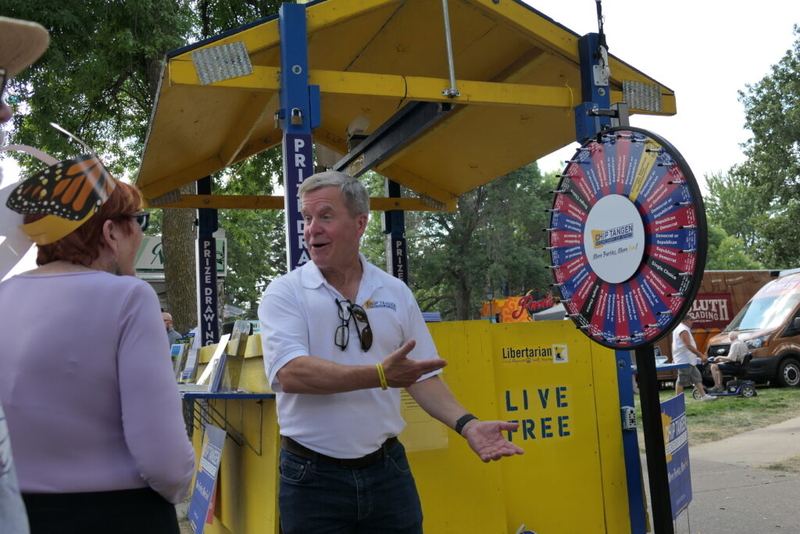 At the Minnesota State Fair, underdog candidates find an even playing field