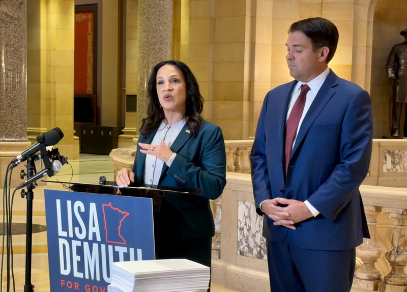 Would Demuth pardon Derek Chauvin? She won’t say