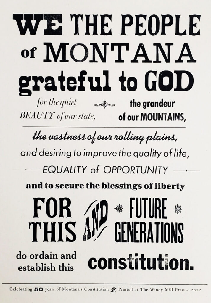 My dad and Montana’s 1972 Constitution
