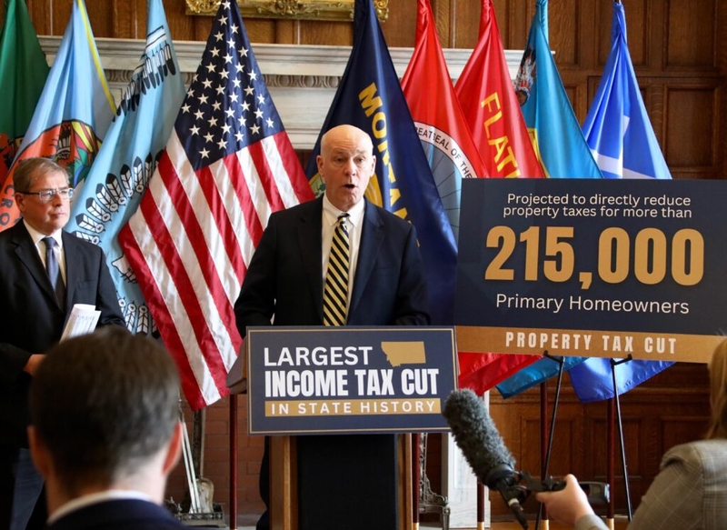 Montana Senate Republicans back governor’s flat income tax plan