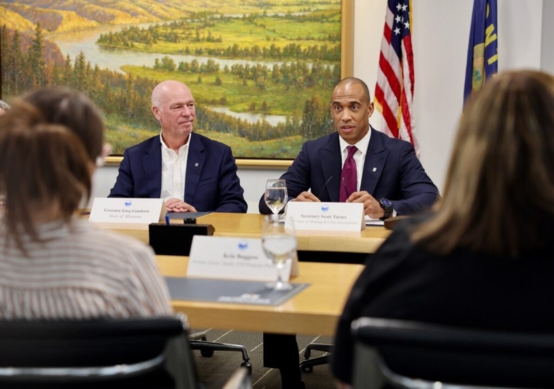 HUD secretary joins governor for foster youth housing discussion