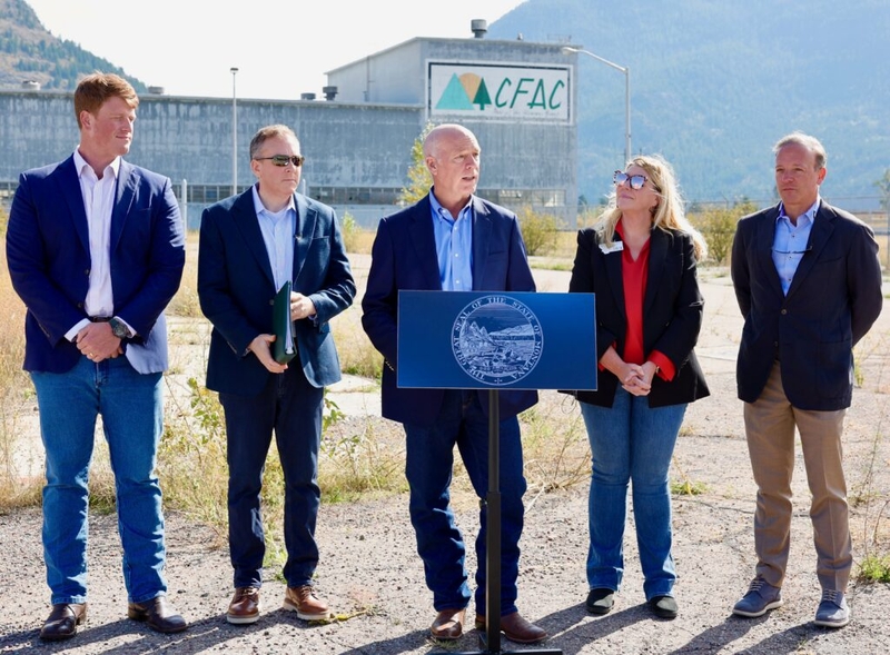 Governor, EPA administrator tout cleanup, development actions at Columbia Falls Superfund site