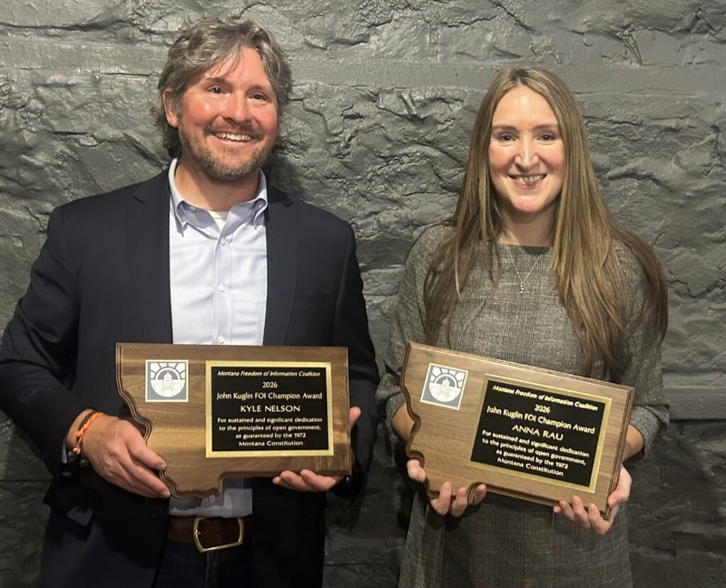 Journalist, attorney honored with Freedom of Information awards