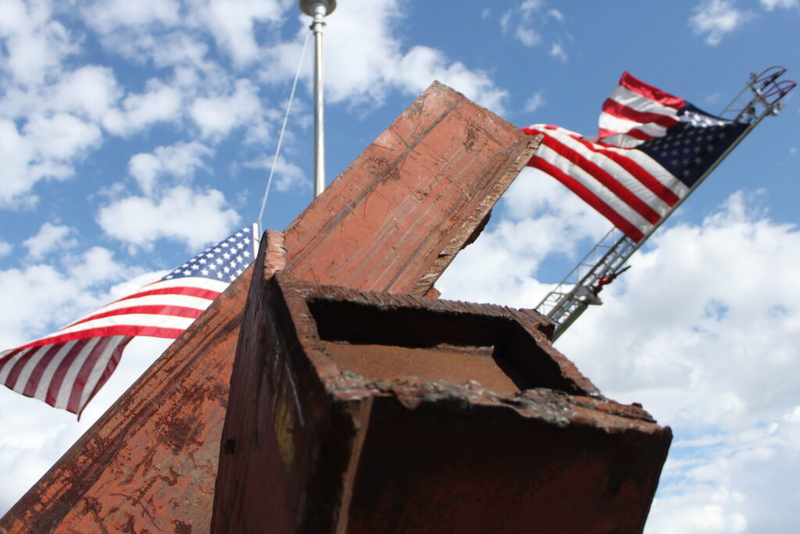 Twin Towers’ steel beams unveiled at Whitefish 9/11 memorial