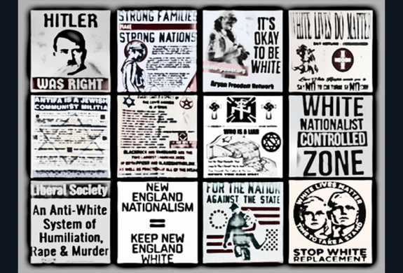 Report tracks ongoing surge of white supremacist propaganda in nation, Nevada
