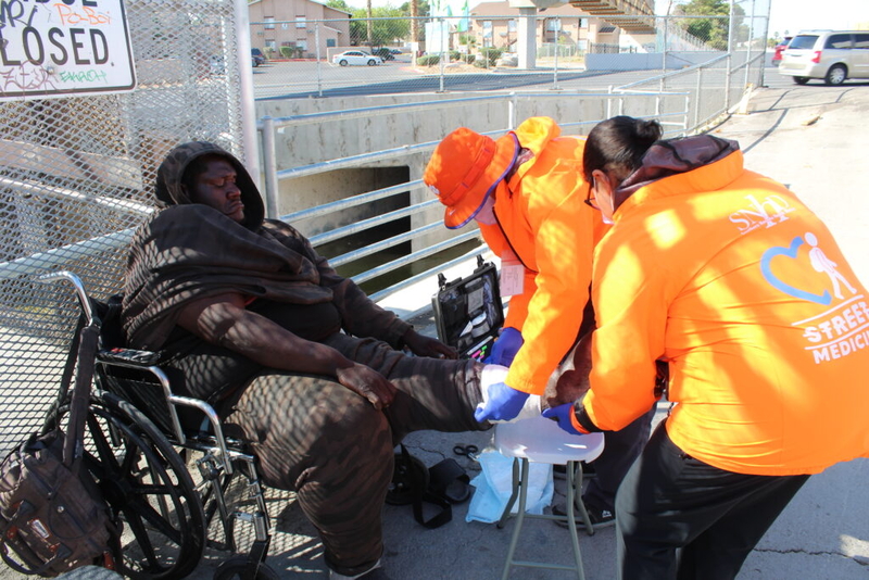 Street medicine team treats Southern Nevada’s unhoused where they are