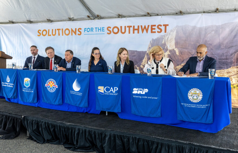 Nevada signs water sharing agreement with Arizona, California