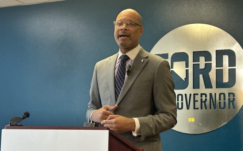 Lombardo’s policies designed to benefit campaign contributors, not Nevadans, Ford says