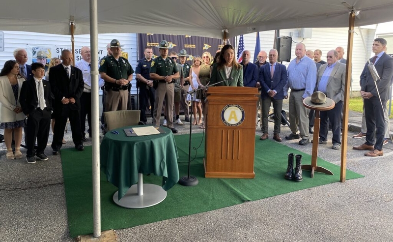 ‘Move Over Law’ tightened and renamed ‘Sherrill’s Law’ after fallen state trooper