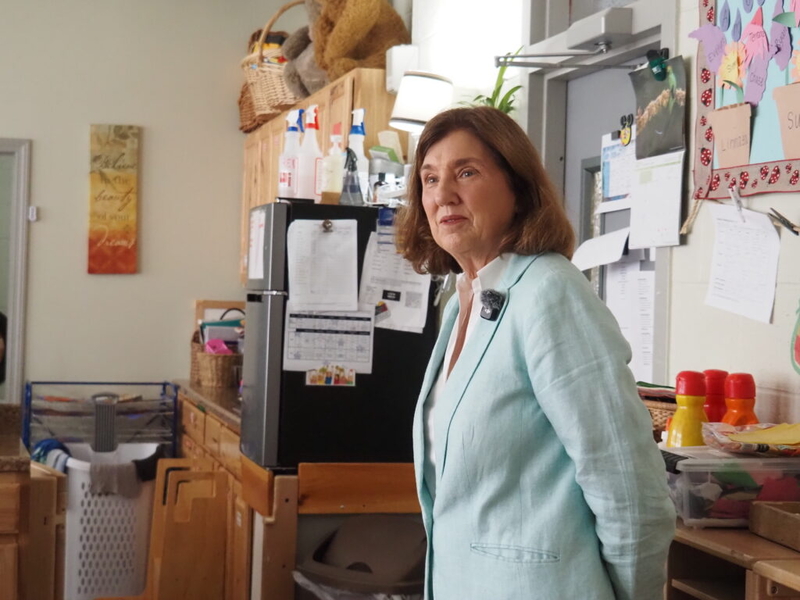 Warmington backs state investment in childcare and pre-kindergarten on campaign trail