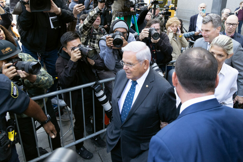 Sen. Menendez pleads not guilty to corruption, bribery charges
