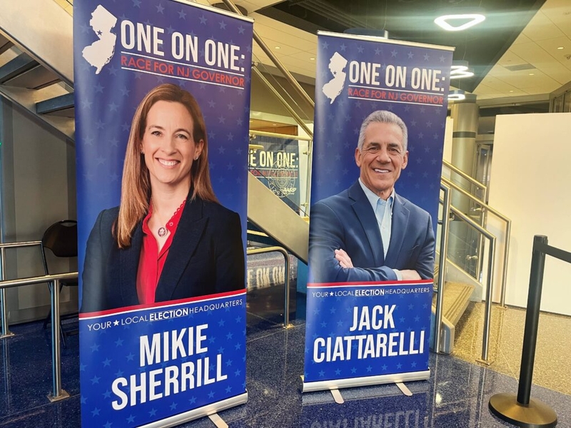 Four weeks left in NJ’s rough-and-tumble race for governor