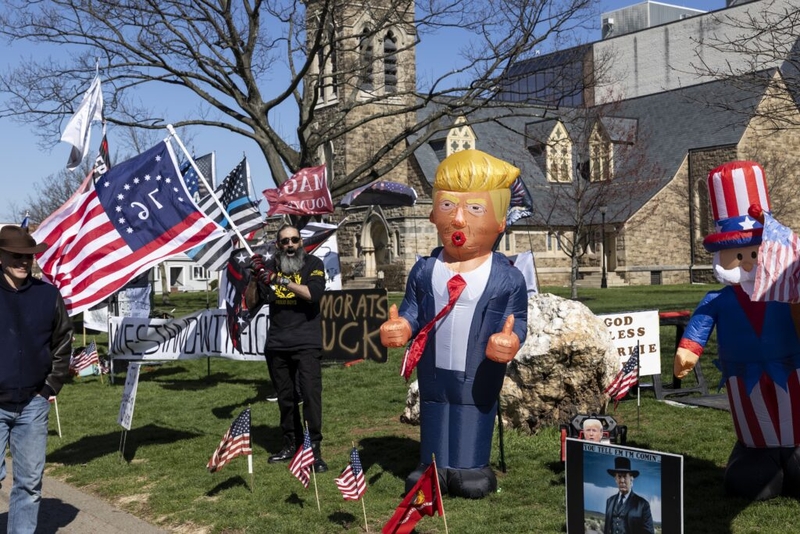 Thousands in NJ protest President Trump in ‘No Kings’ rallies