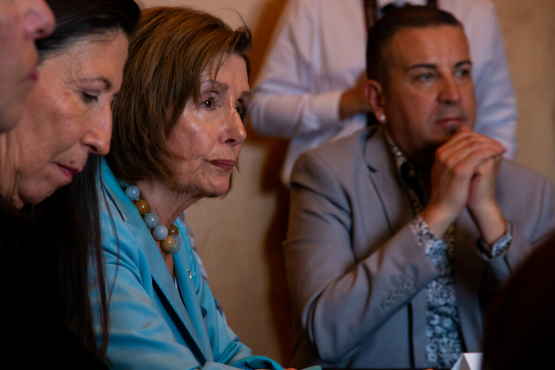 During NM visit, Pelosi hints aid to fire victims will come sooner than expectedÂ 