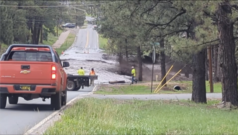At least five rescues, multiple road closures as floods rage again in Ruidoso