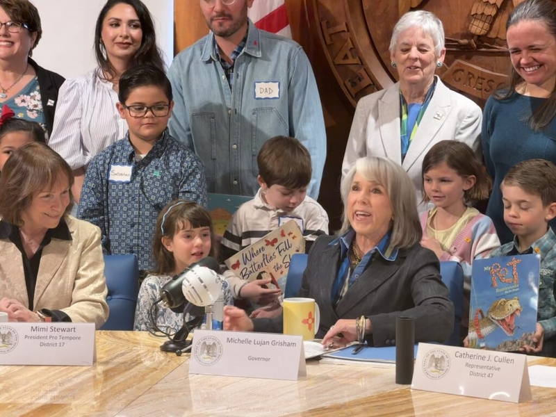 New Mexico Gov. Michelle Lujan Grisham signs literacy, special education bills into law
