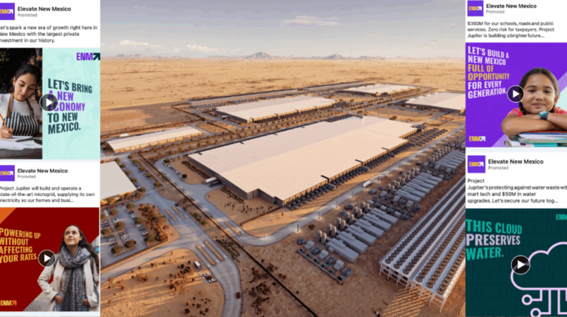 NM State Ethics Commission sues secretive group behind pro-Project Jupiter ad campaign