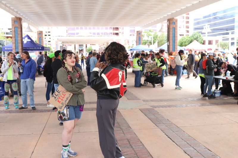 May Rabbit Albuquerque Hundreds gather for May Day in Albuquerque | News From The States