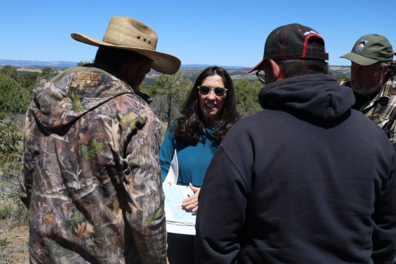U.S. Rep. Leger Fernández tours proposed Chama watershed uranium mine site