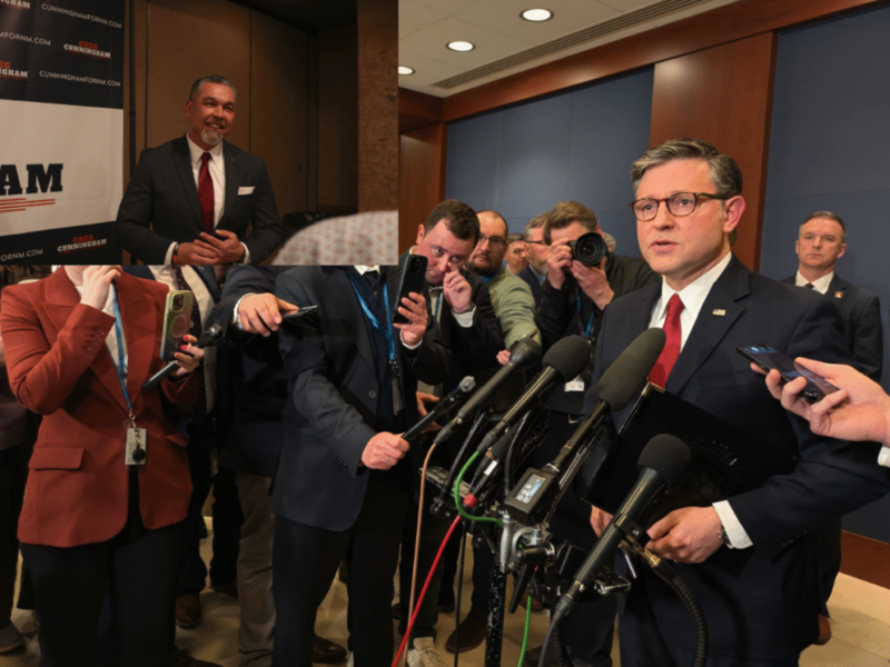 US House Speaker Mike Johnson to campaign in Albuquerque for GOP congressional challenger Cunningham