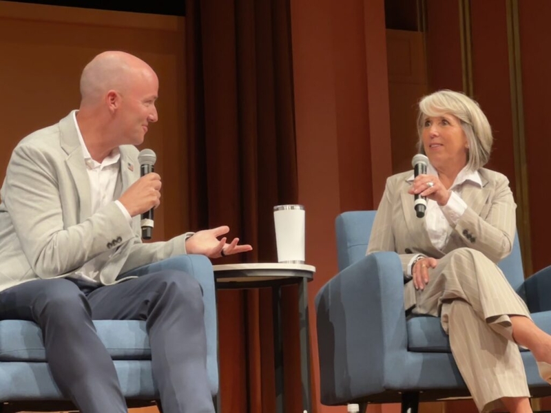 New Mexico Gov. Lujan Grisham and Utah Gov. Cox discuss how to ‘disagree better’ across party lines