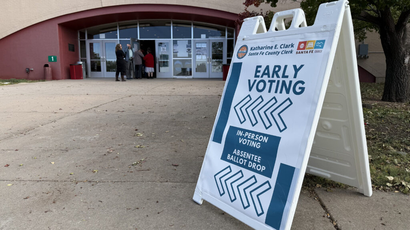 Rising costs, protecting democracy: Santa Fe early voters discuss their reasons for casting ballots