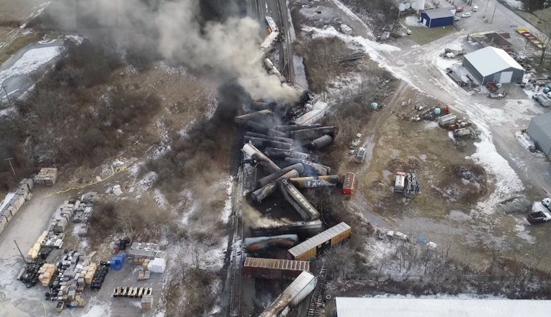 Ohio Attorney General Yost sues Norfolk Southern over East Palestine train derailment