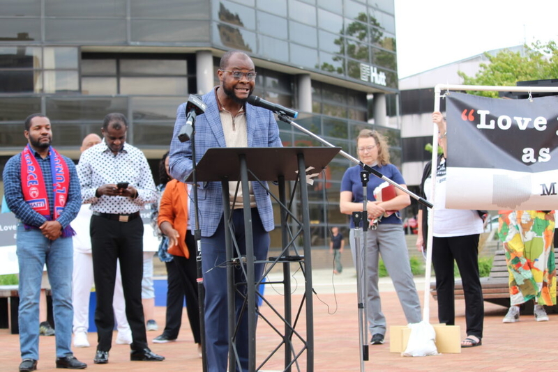 Ohioans rally to support Haitians living with temporary protected status after Supreme Court ruling