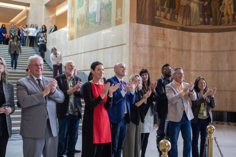 After walkouts, budget woes and tensions over Trump, Oregon lawmakers wrap for 2026 session