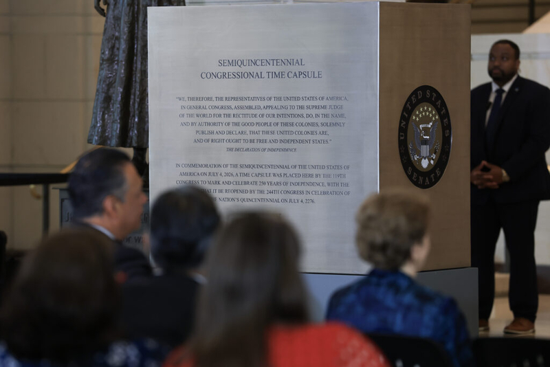 What did Oregon add to time capsules for America’s 250th birthday?