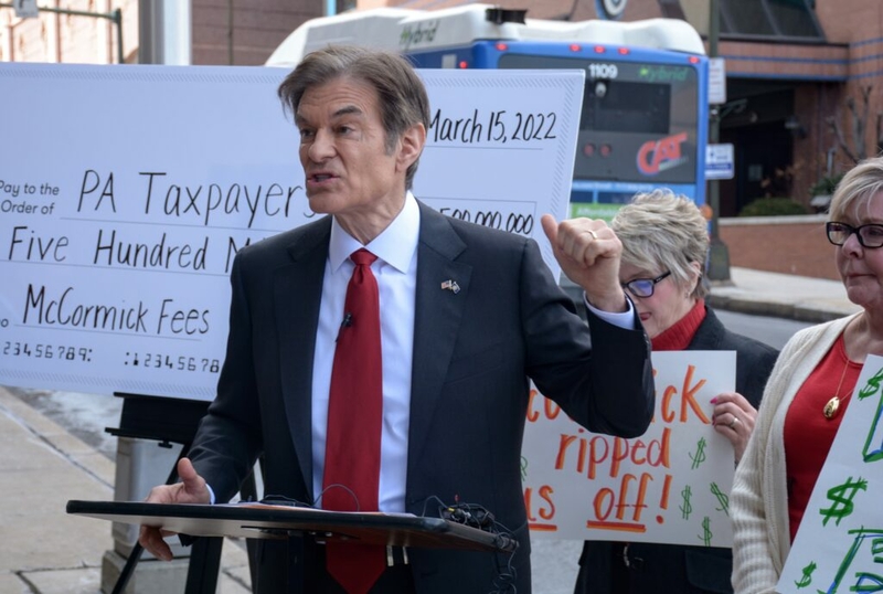 Oz releases medical records as health becomes focus of U.S. Senate race