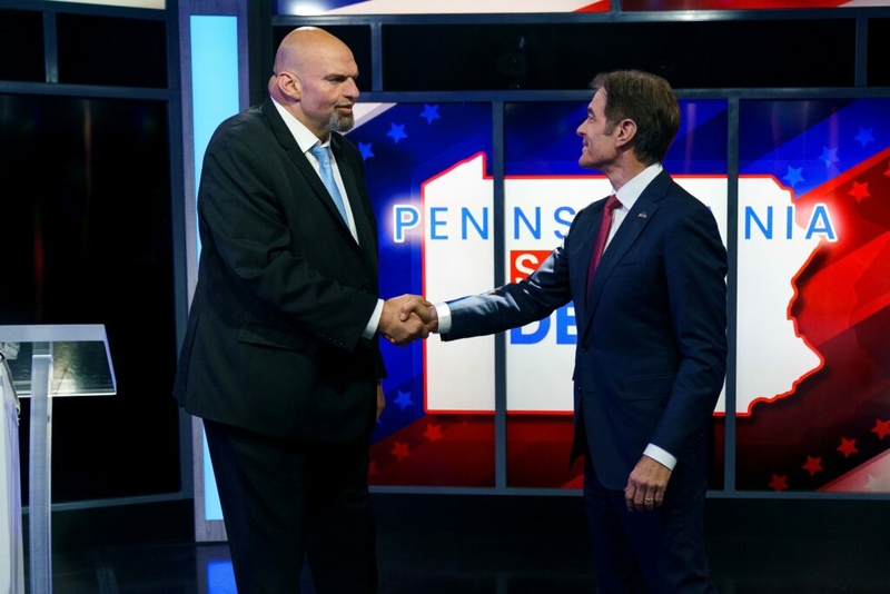 Fetterman, Oz face off in first â and only debate â in Pa.âs U.S. Senate race