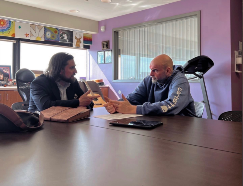 With the boss away, running Fetterman’s office takes a village of ...
